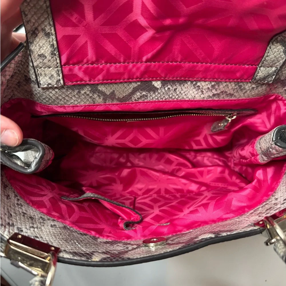 Trina Turk - Snakeskin Patterned Handbag - Picture 3 of 4
